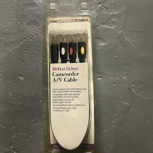 NEW RadioShack 10-Feet Camcorder A/V Cable 16-3686